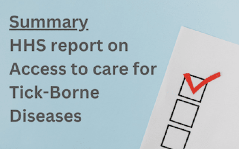 summary on hhs report on access to care